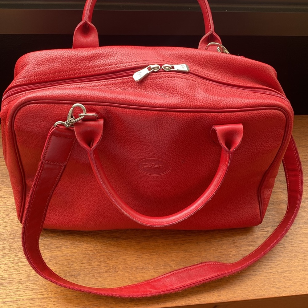 Longchamp Vintage overnight / weekender bag - Picture 2 of 16